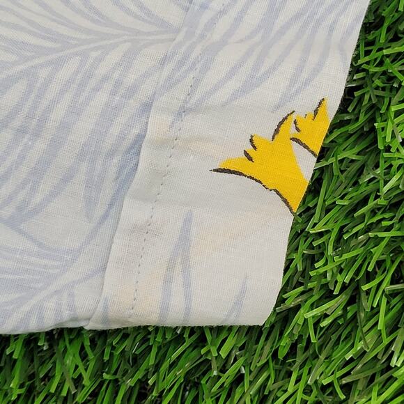 Vintage 70s Hawaiian Aloha Button Shirt Large 23x27 AOP USA - Picture 11 of 12